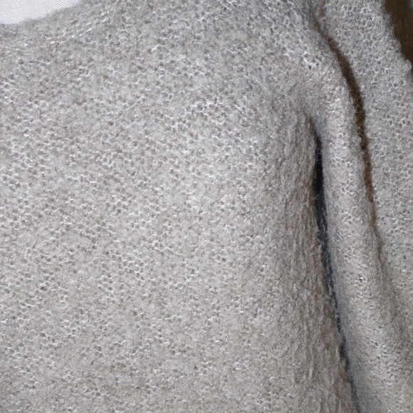 EARTH music & ecology oatmeal tunic sweater - Picture 2 of 6